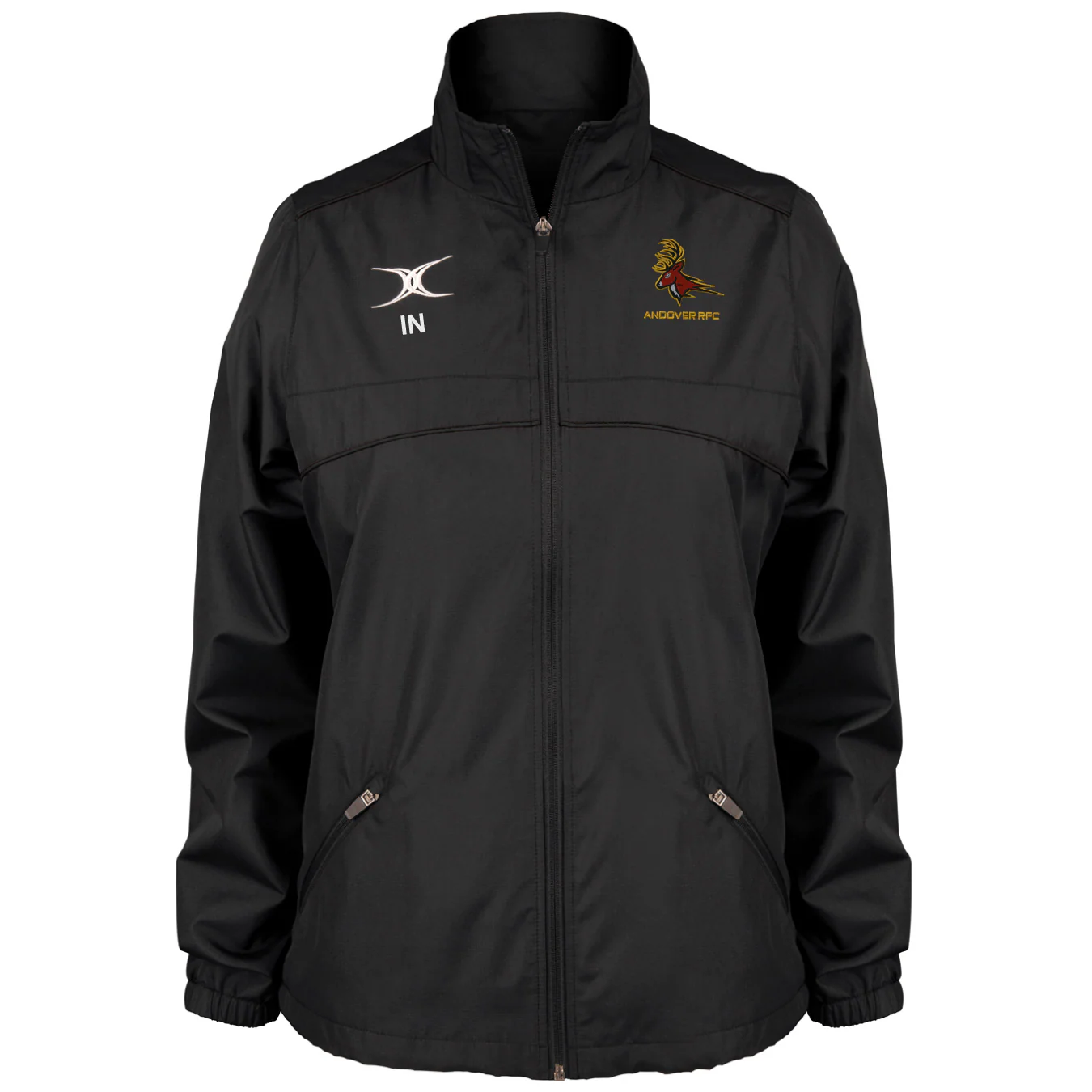 Andover RFC Women's Black Photon Ladies Full Zip Jacket