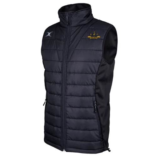 Crowthorne RFC Adult's Black Pro Mens Body Warmer