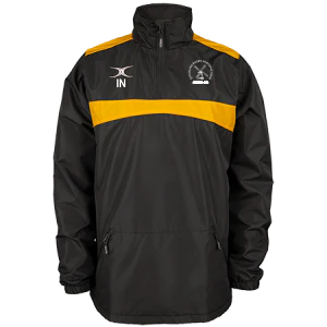 Ditchling RFC Child's Black / Gold Photon 1/4 Zip Jacket