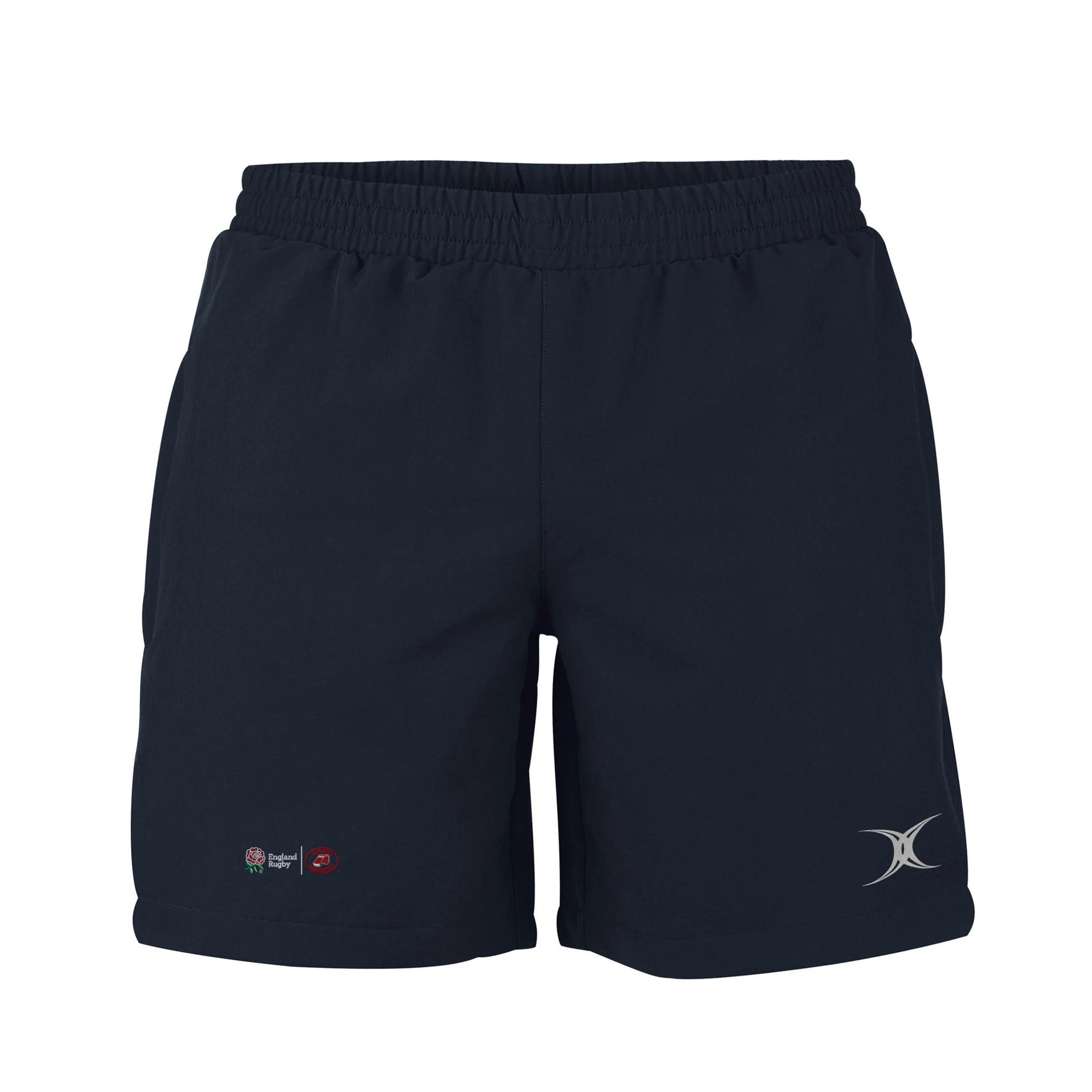 England Rugby Match Officials Senior's Black Evo Shorts