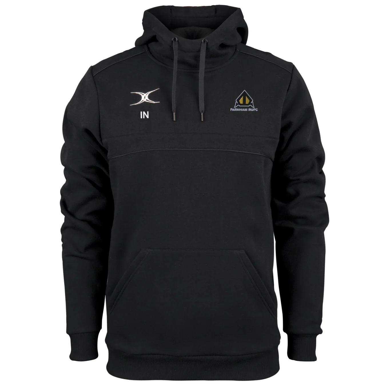 Farnham RUFC Junior's Black Photon Hoodie Black Child