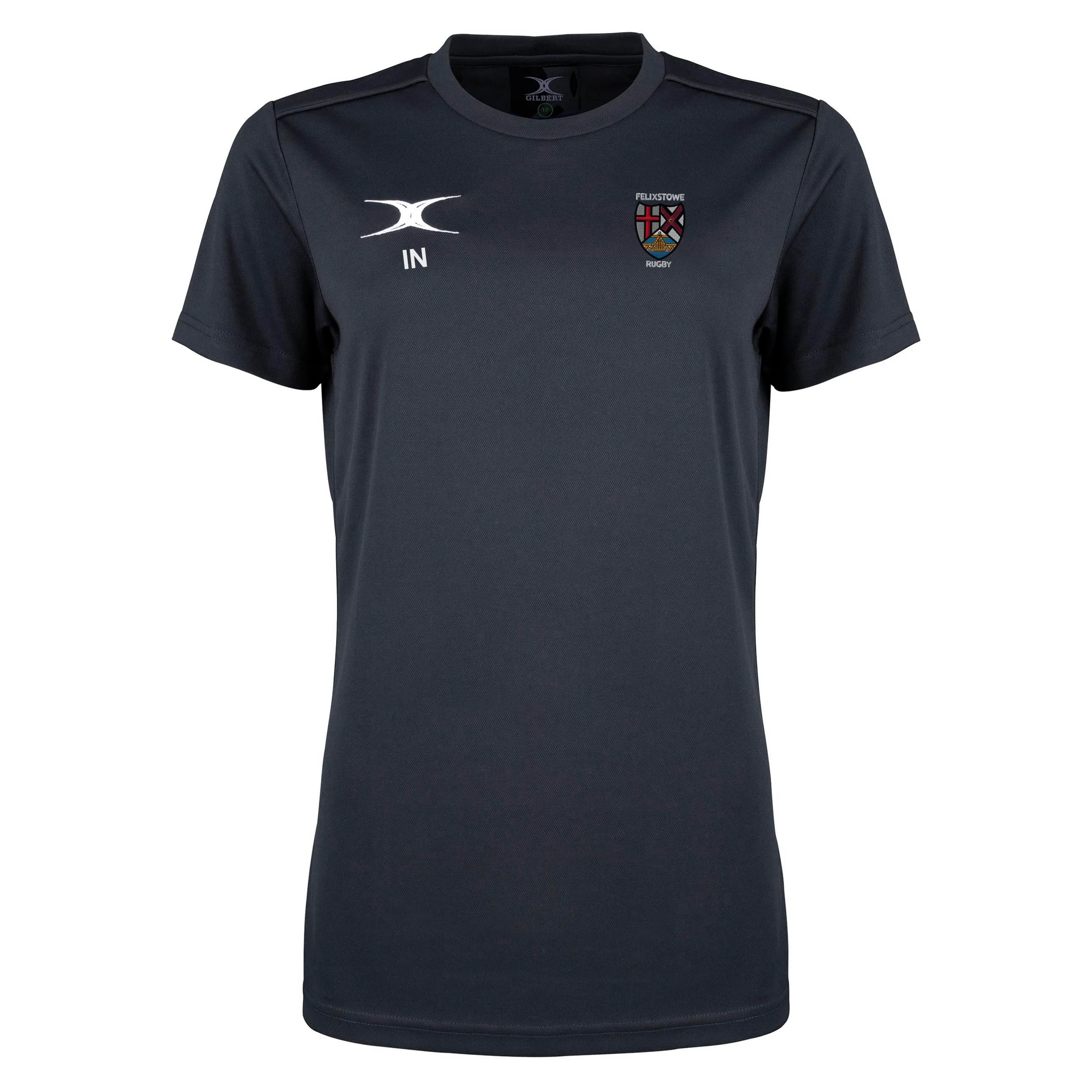 Felixstowe RFC Junior's Black Photon II S/S Tee Shirt
