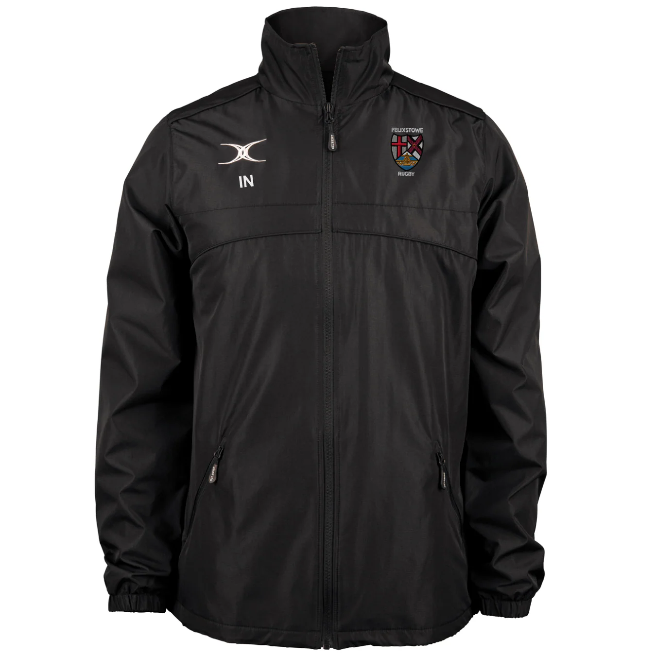 Felixstowe RFC Senior's Black Photon Mens Full Zip Jacket