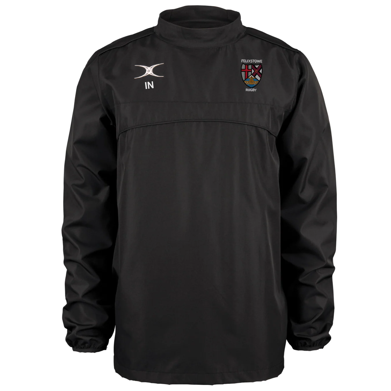 Felixstowe RFC Senior's Black Photon Warm Up Jacket