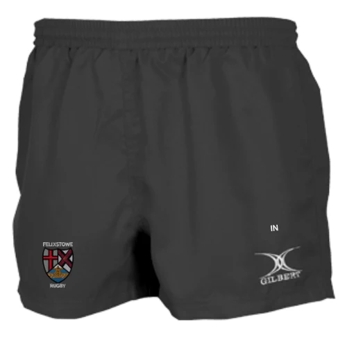 Felixstowe RFC Senior's Black Saracen V3 Match Shorts