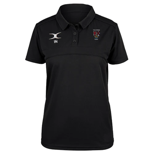 Felixstowe RFC Women's Black Photon II S/S Polo Shirt