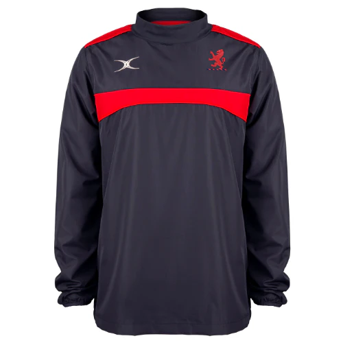 London Scottish F.C. Child's Dark Navy/Red Photon Warm Up Top
