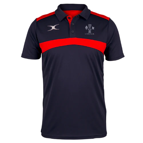 London Society Rugby Union Referees Child's Dark Navy / Red Photon Polo Navy/Red