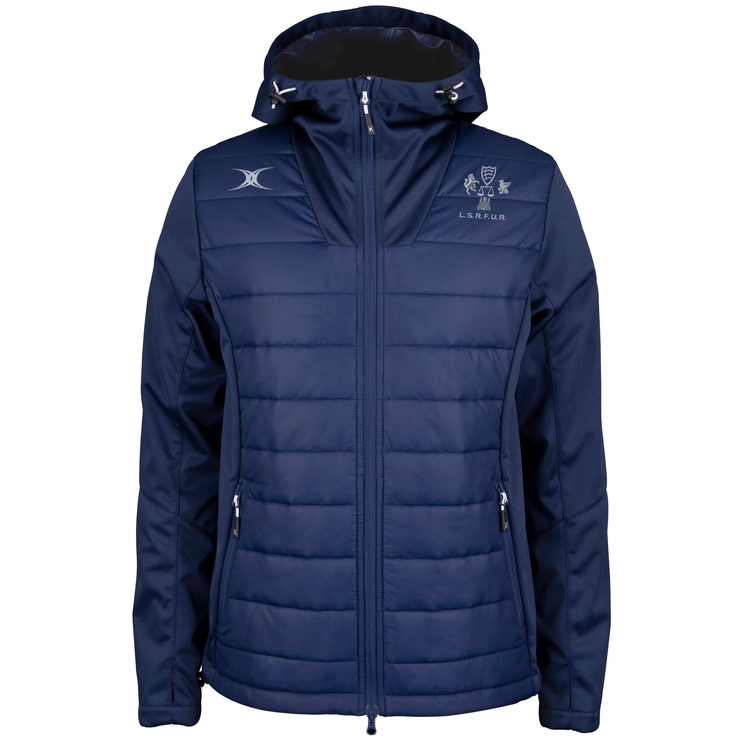London Society Rugby Union Referees Senior's Dark Navy Pro Active Full Zip Jacket