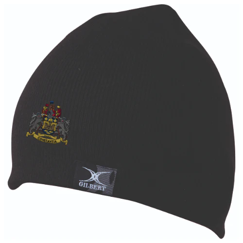 Newcastle Staffs RUFC 's Black Beanie HatBlackAdult