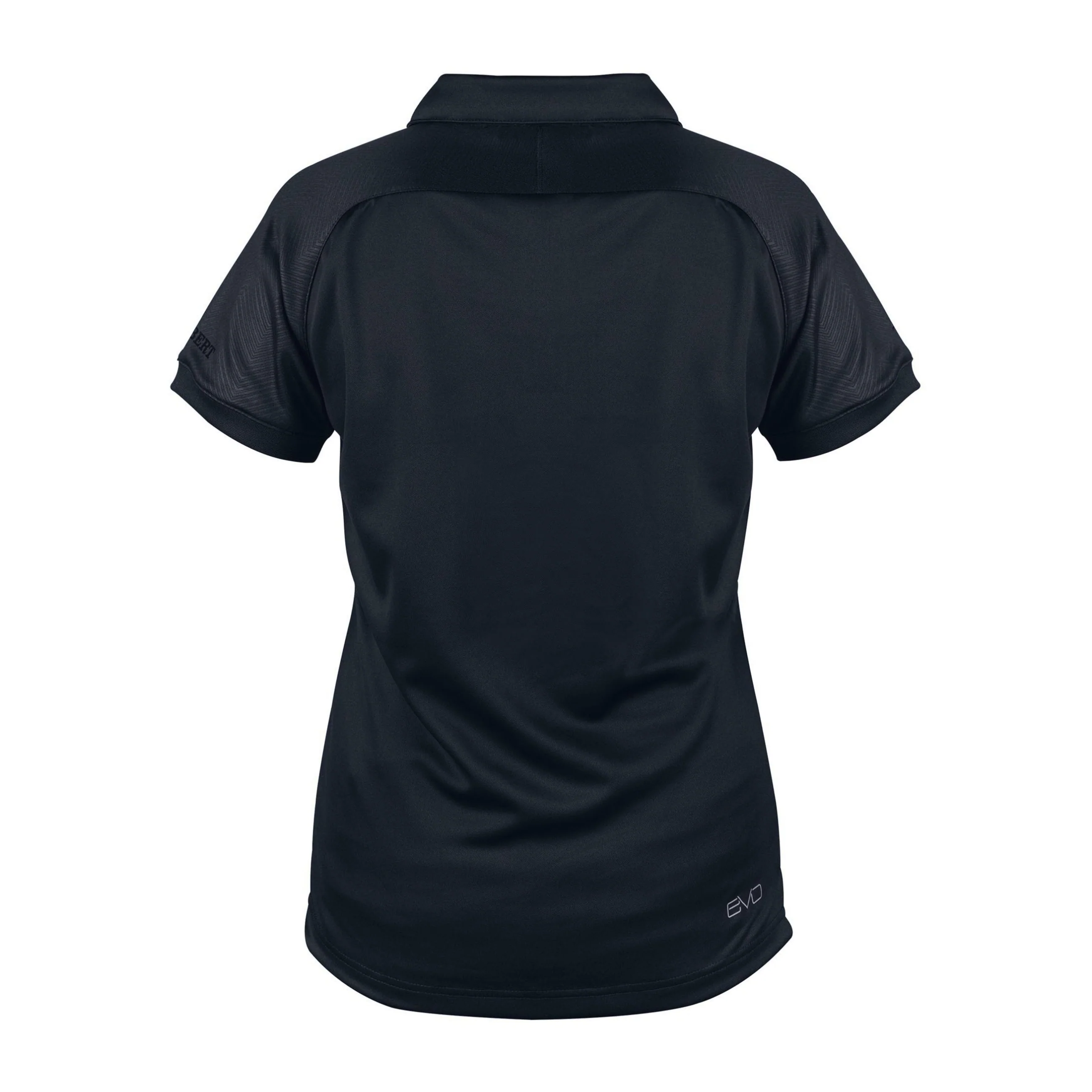 Northumberland RFU Women's Black Evo S/S Polo Shirt - Image 2