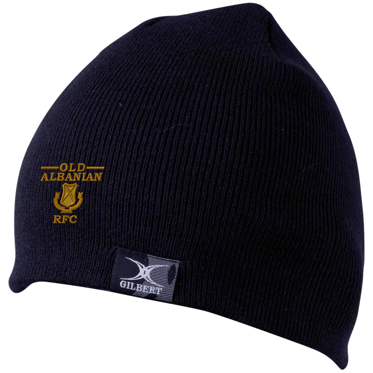 Old Albanians RFC 's Navy Beanie Hat-Adult