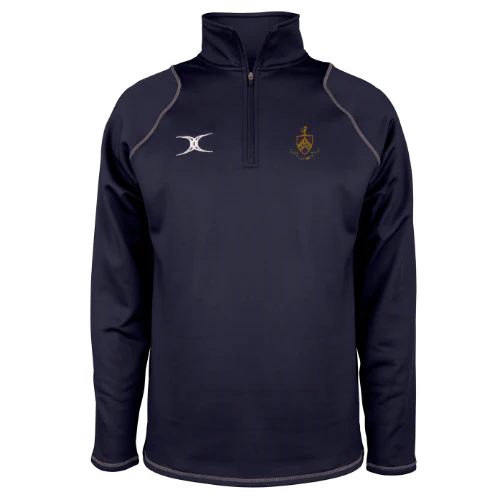Old Crossleyans RUFC Adult's Dark Navy Quest 1/4 Zip Fleece