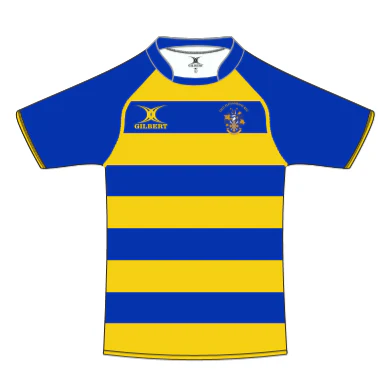 Old Elthamians RFC Senior's Blue / Yellow Shirt Pro Premium Yellow/Blue Senior