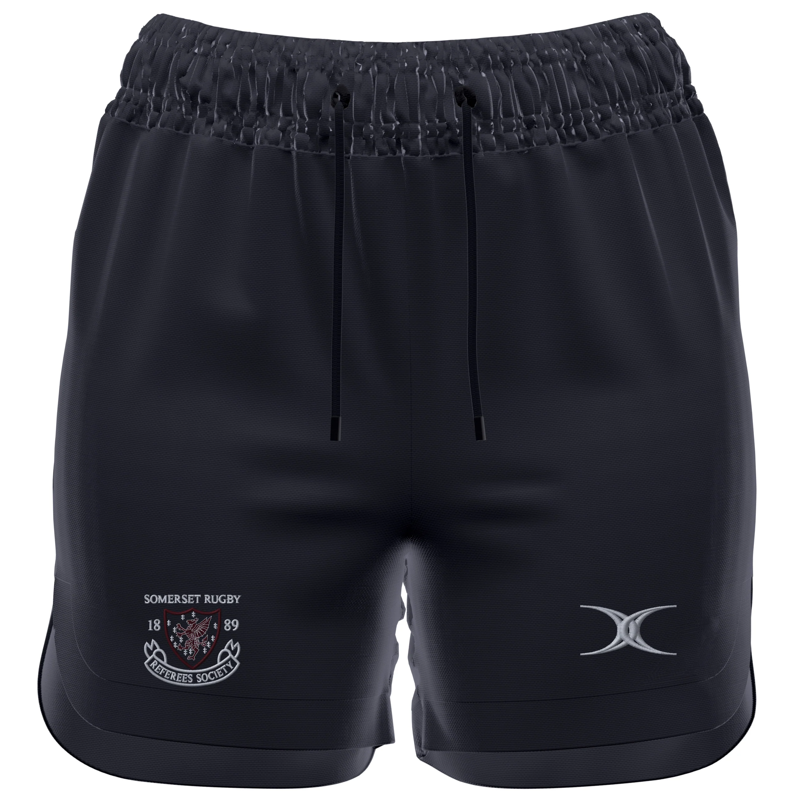 Somerset Rugby Referees Society Women's Black GTS Shorts