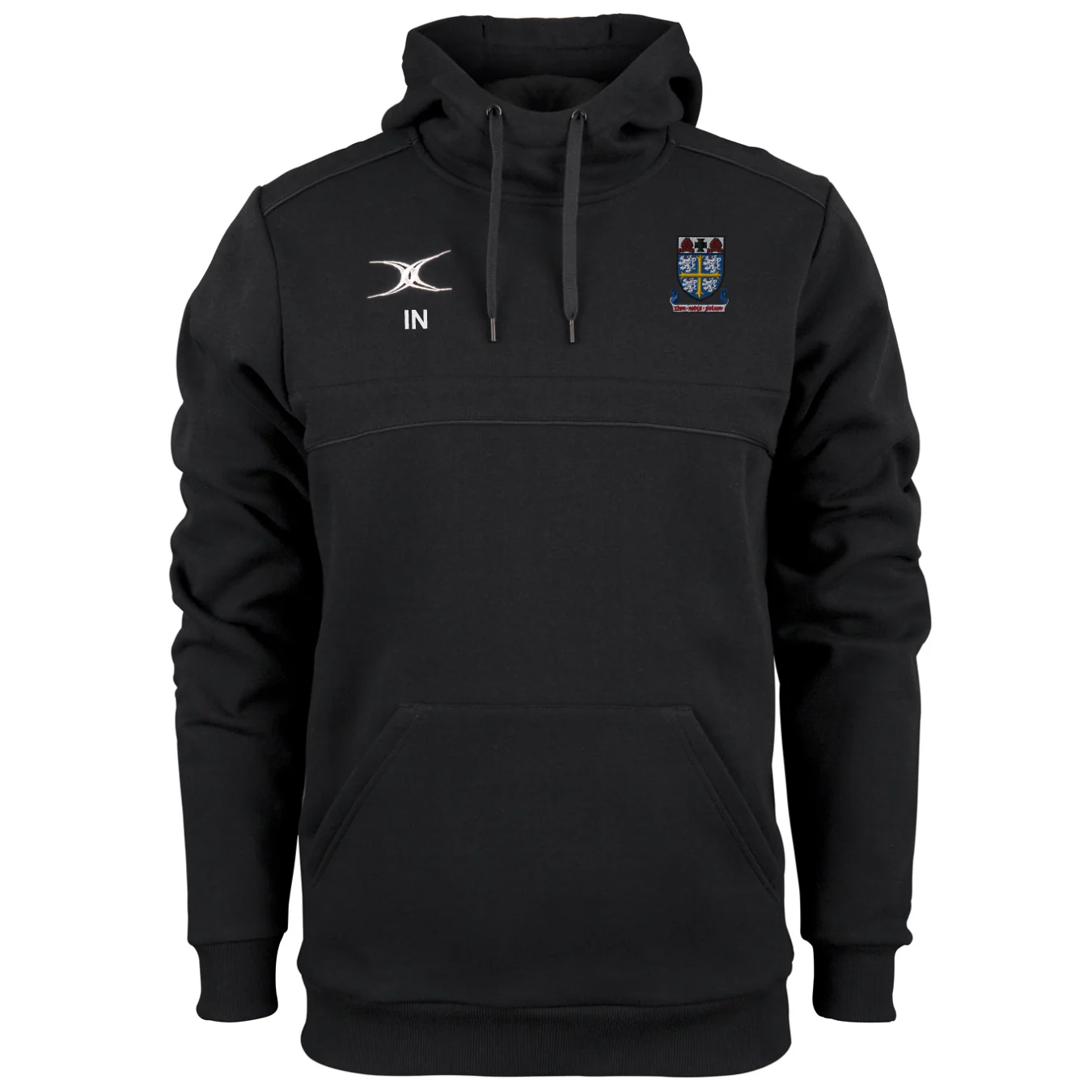 University College Rugby Senior's Black Photon Mens Hoodie
