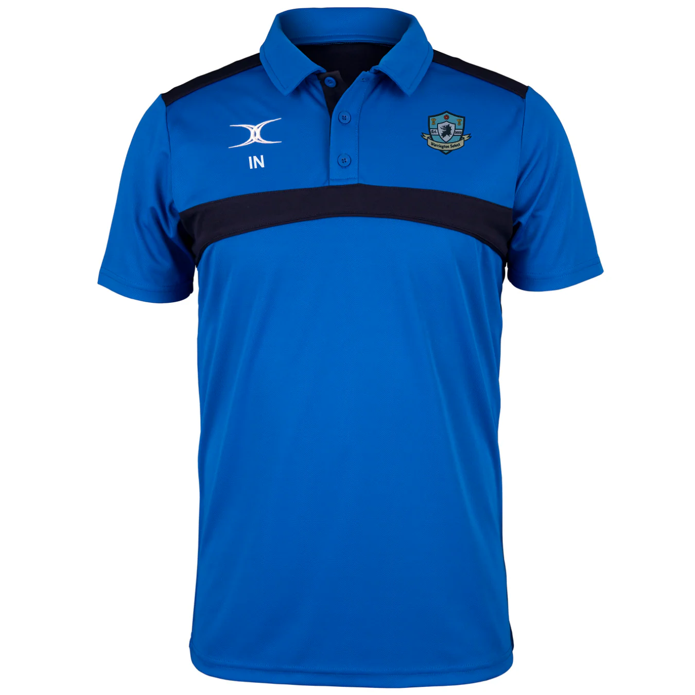 Warrington Select RFC Junior's Royal / Dark Navy Photon Mens Polo