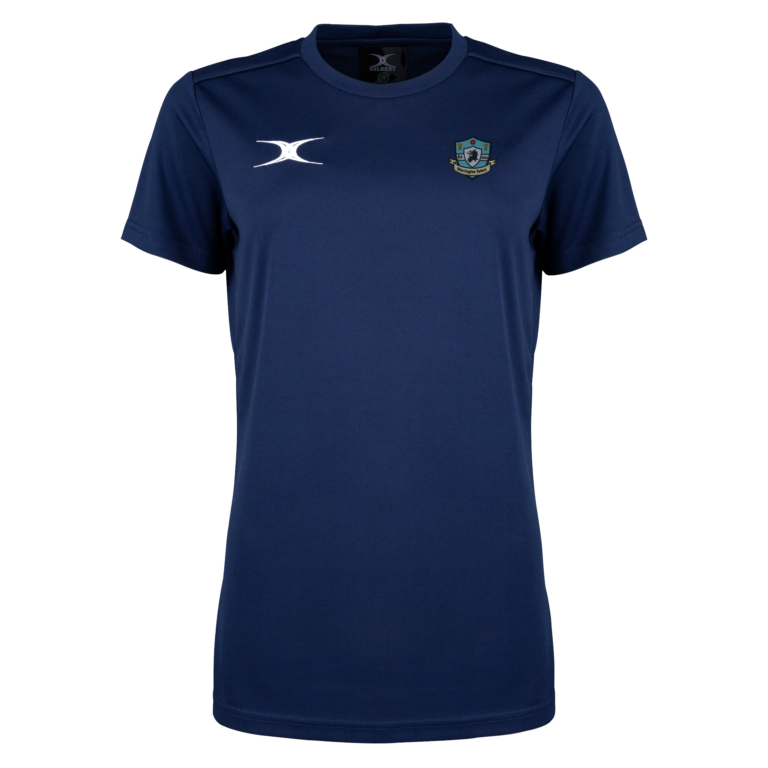 Warrington Select RFC Senior's Dark Navy Photon II S/S Tee Shirt - No intials