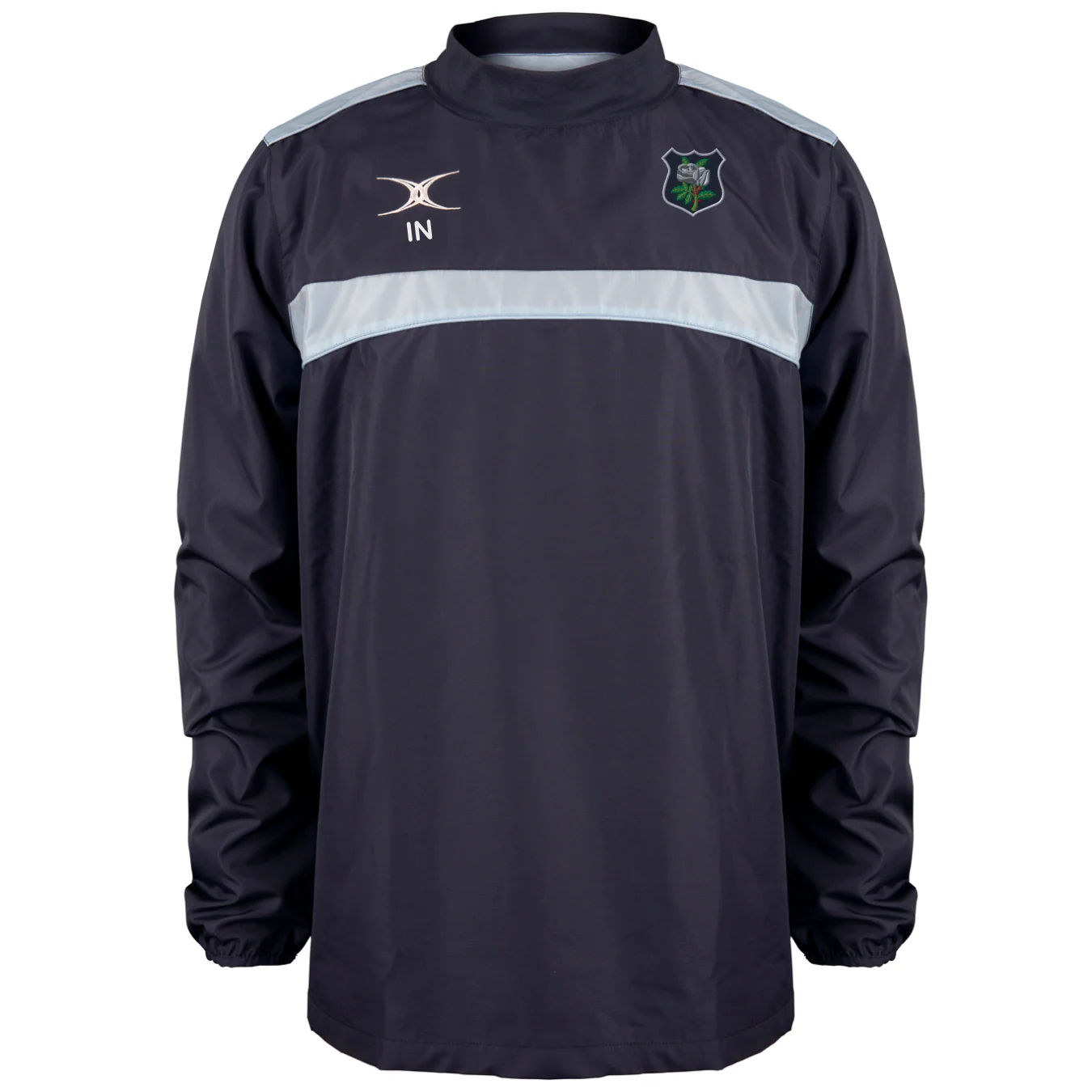 Yorkshire RFU Players/Coaches Child's Dark Navy / Sky Photon Mens Warm Up Jacket Coaches