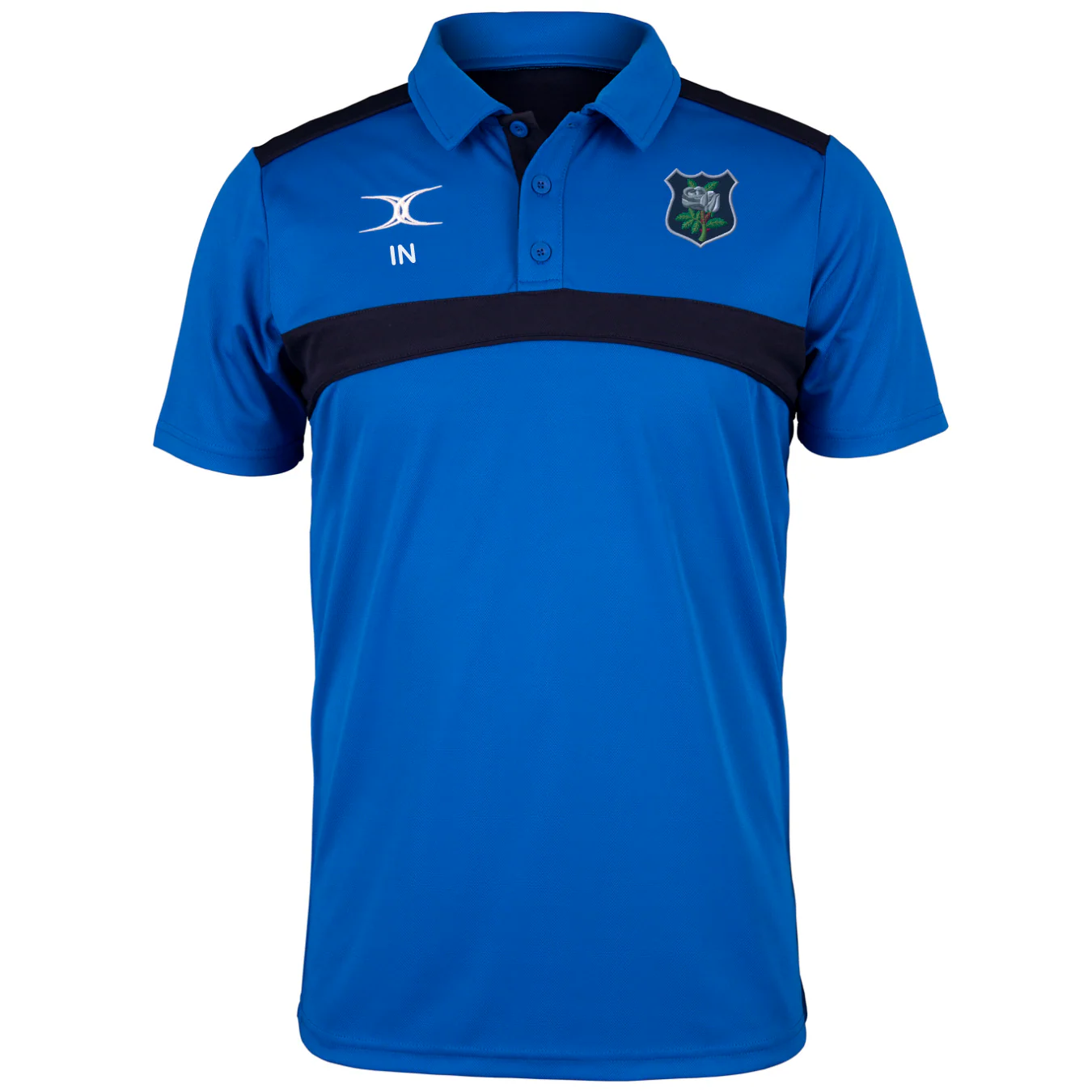 Yorkshire RFU Players/Coaches Junior's Royal / Dark Navy Photon Mens Polo